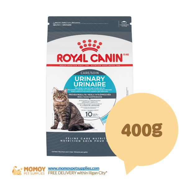 ROYAL CANIN CAT FOOD DRY - ADULT 400G (URINARY) ORIGINAL PACKAGING 