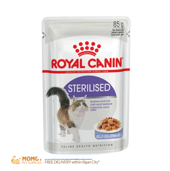 ROYAL CANIN CAT FOOD WET - ADULT 85G POUCH (STERILISED) 