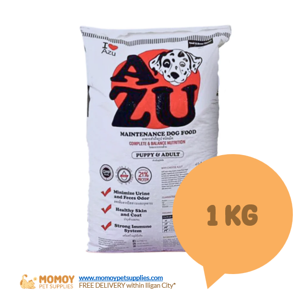 [R] AZU DOG FOOD DRY - ALL STAGES 1KG  (REPACK) P160