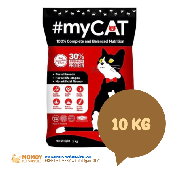 [R] MYCAT CAT FOOD DRY - ALL STAGES 10KG (SACK) -₱1850