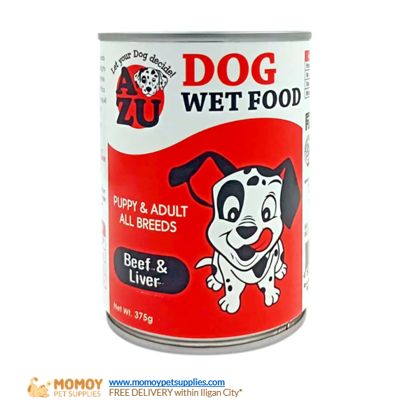 AZU DOG FOOD WET - ALL STAGES 375G 