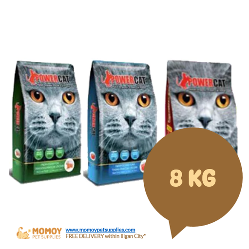 POWERCAT CAT FOOD DRY - ADULT 8KG (SACK) -₱1920