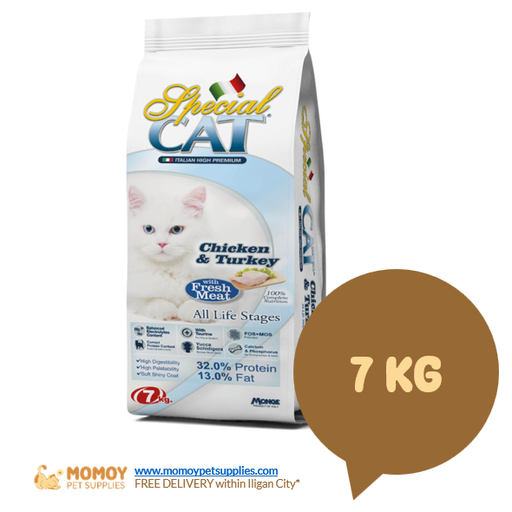 SPECIAL CAT FOOD DRY - ALL STAGES 7KG (SACK) 