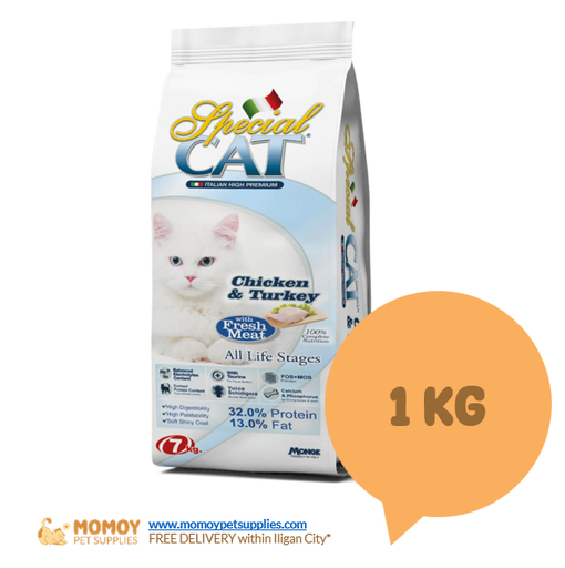 SPECIAL CAT FOOD DRY - ALL STAGES 1KG (REPACK)