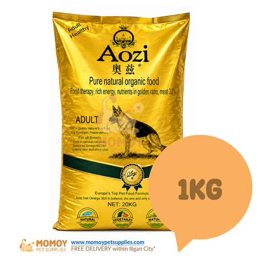 AOZI DOG FOOD DRY - ADULT 1KG (REPACK)