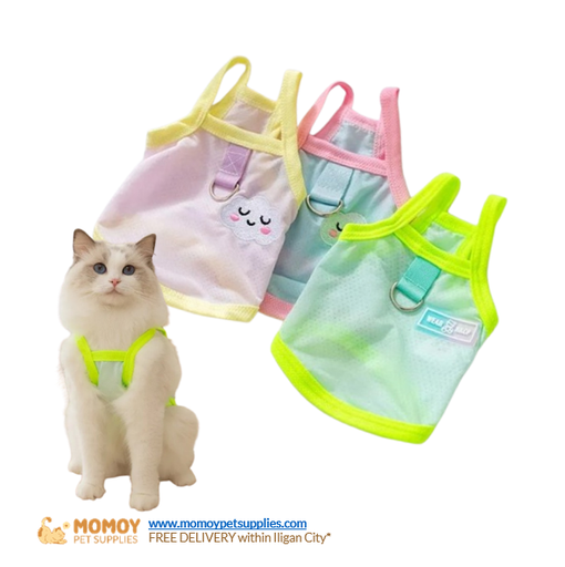 PET CLOTHING BREATHABLE ICE SILK CAMISOLE - MEDIUM