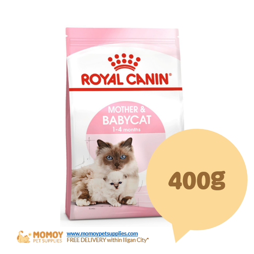 ROYAL CANIN CAT FOOD DRY - MOTHER AND BABYCAT 400G (1-4 MONTHS) - ₱340