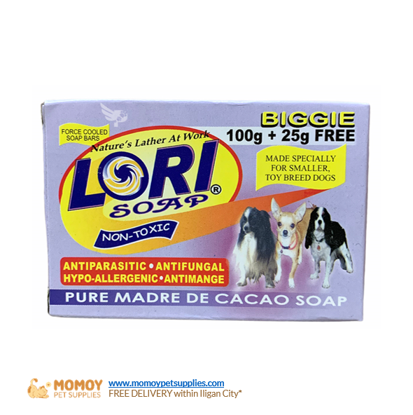 R] LORI MADRE DE CACAO SOAP FOR DOGS 125G P115 Momoy Pet