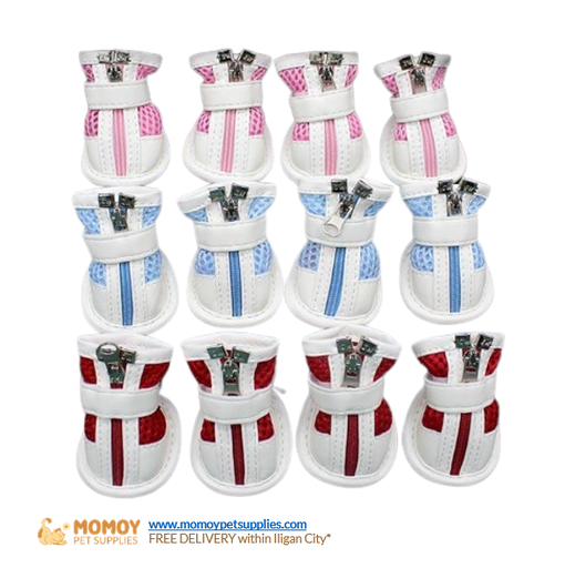 [R] PET MESH ZIPPED SNEAKERS FOR CATS & DOGS (SIZE #5) P160