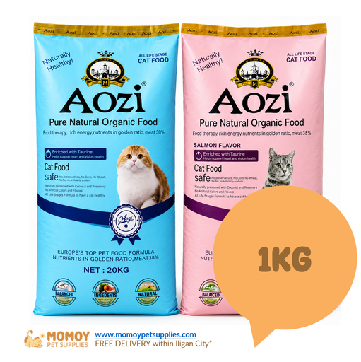 AOZI CAT FOOD DRY - ALL STAGES 1KG (REPACK)