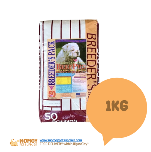 [R] BEEF PRO DOG FOOD DRY - PUPPY 1KG -P195.00