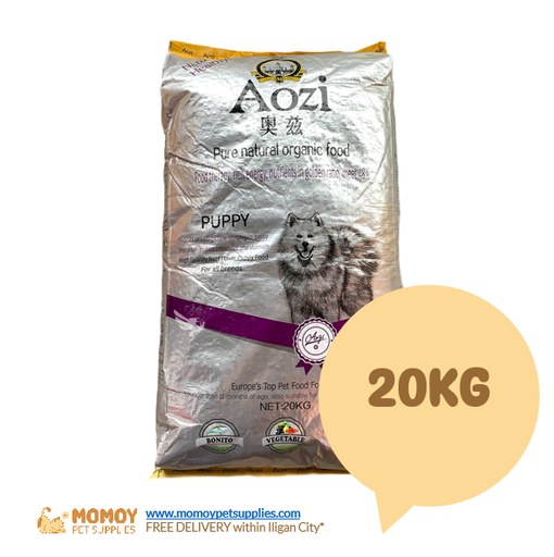 AOZI DOG FOOD DRY SILVER - PUPPY 20KG (SACK)