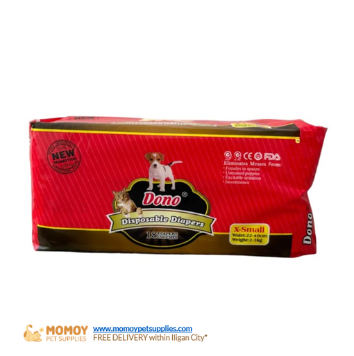 DONO DISPOSABLE DIAPER - FEMALE (1) X-SMALL 1PIECE