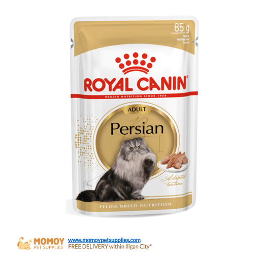[R] ROYAL CANIN CAT FOOD WET - ADULT 85G POUCH (PERSIAN) - P85