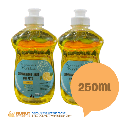 FURRIES & BUBBLES DISHWASHING LIQUID FOR PETS 250ML