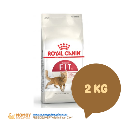 ROYAL CANIN CAT FOOD DRY - ADULT 2KG (FIT 32) ORIGINAL PACKAGING - P1270