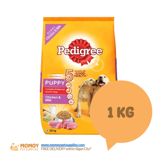 PEDIGREE DOG FOOD DRY - PUPPY 1KG - P185