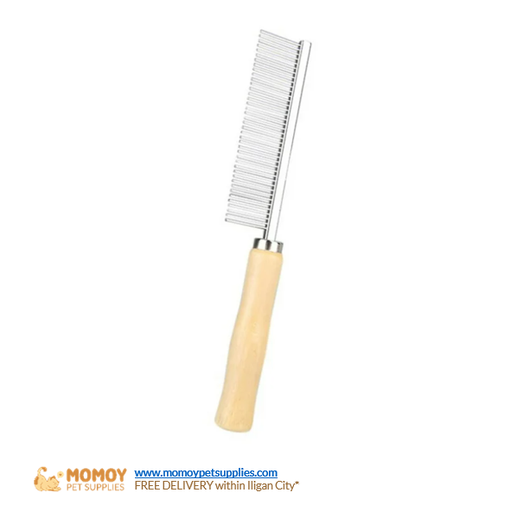 STAINLESS SHEDDING AND GROOMING PET FINE COMB