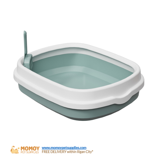 CAT LITTER BOX SPLASH PROOF W/ FREE SCOOP