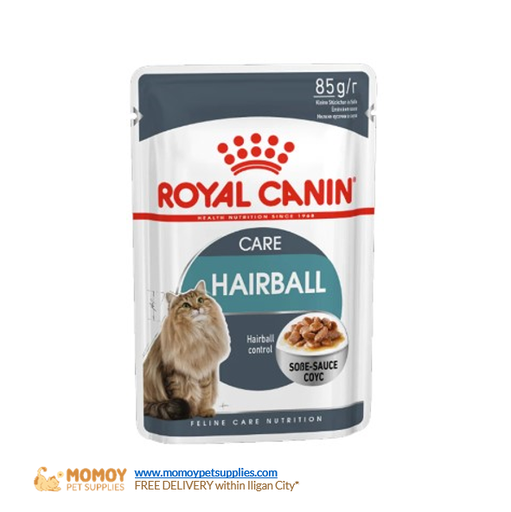 [R]ROYAL CANIN CAT FOOD WET - ADULT 85G POUCH (HAIRBALL)P80