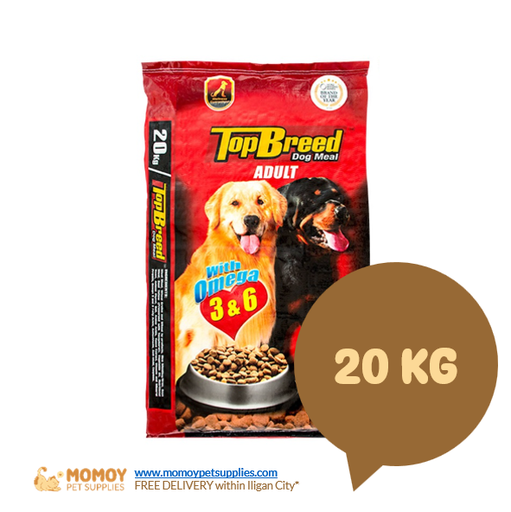 TOPBREED DOG FOOD DRY - ADULT 20KG (SACK) 