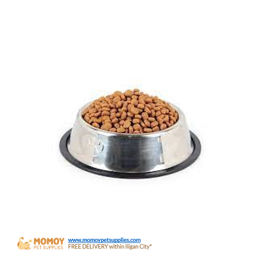 [R] FEEDING BOWL - ANTI-SLIP STAINLESS (26CM) - P210