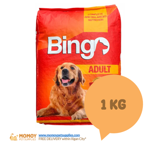 BINGO DOG FOOD DRY - ADULT MAINTENANCE 1KG - P110