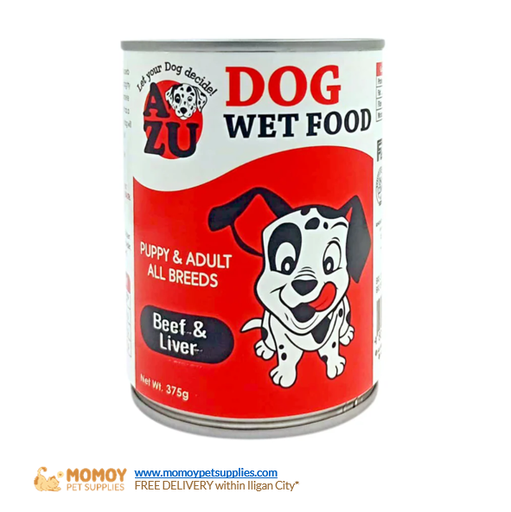 AZU DOG FOOD WET - ALL STAGES 375G 