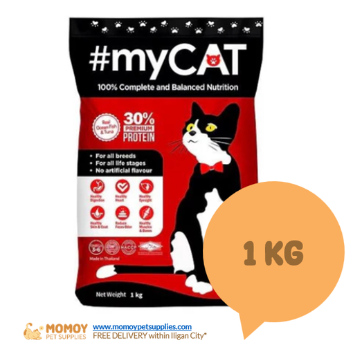 [R] MYCAT CAT FOOD DRY - ALL STAGES 1KG P185