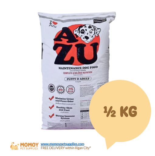 AZU DOG FOOD DRY - ALL STAGES 1/2KG