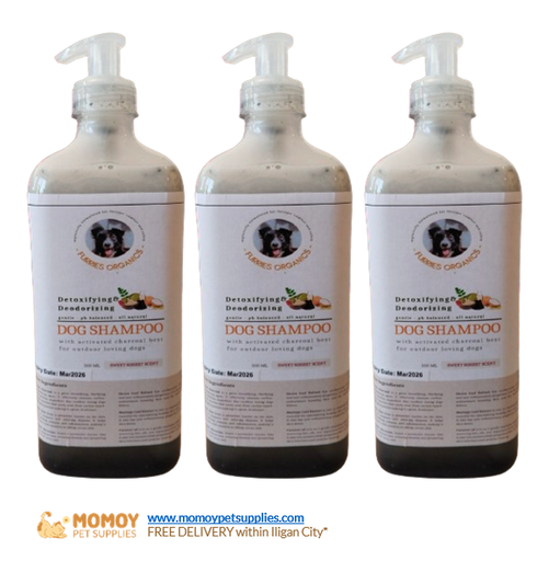 FURRIES ORGANICS GENTLE-PH BALANCED-ALL NATURAL DOG SHAMPOO (DETOXIFYING & DEODORIZING) 500ML 280