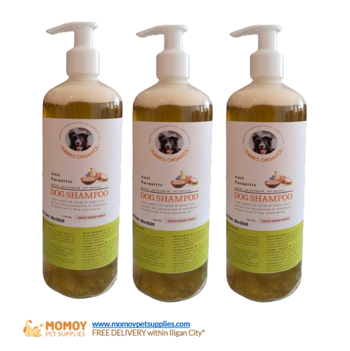 FURRIES ORGANICS GENTLE-PH BALANCED-ALL NATURAL DOG SHAMPOO (ANTI-PARASITIC) 500ML 