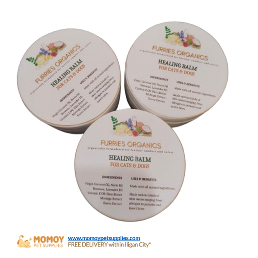 [R] FURRIES ORGANICS HEALING BALM FOR CATS & DOGS 15G - P95.00