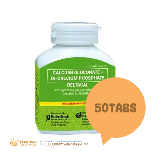 DELTACAL CALCIUM SUPPLEMENT (50 TABS)