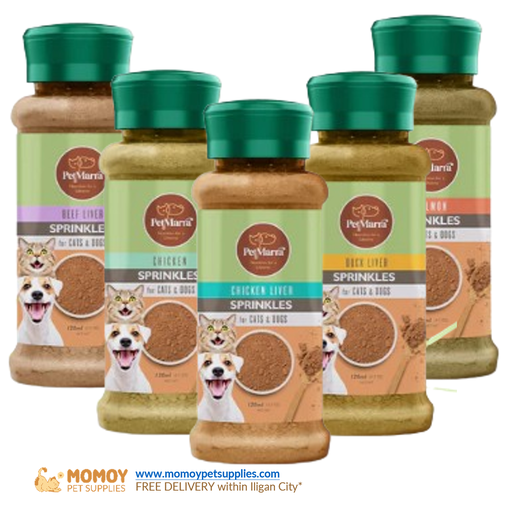 PETMARRA APPETITE BOOSTER/SUPPLEMENT TOPPER SPRINKLER FOR CATS AND DOGS 120G