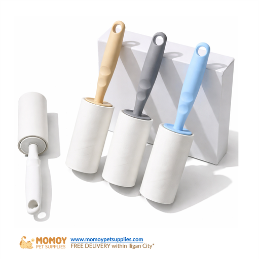 PET CARE REUSABLE PET HAIR LINT ROLLER - DOG & CAT FUR REMOVER FOR CLOTHES & FURNITURE