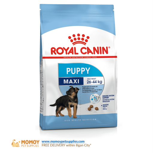 *NEW: ROYAL CANIN DOG FOOD DRY - MAXI PUPPY 1KG ORIGINAL PACKAGING