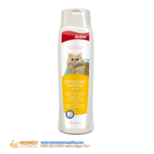 [R] BIOLINE -DESHEDDING HAIR SHAMPOO FOR CATS 200ML - P230